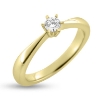 Billede af Ring brillant 0,45 w/vs 14 kt. 585