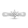 Billede af Ring brillant 0,75 w/vs 14 kt. hvg. 585