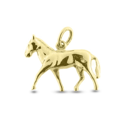 Billede af Vedhæng hest 14 kt. facon 4,0 gr. (prisen er excl. guld)