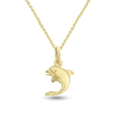 Billede af Vedhæng delfin 8 kt.