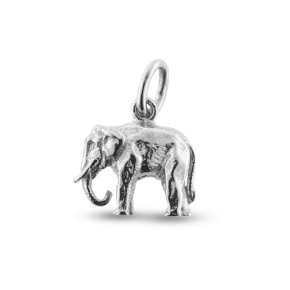 Billede af Vedhæng elefant 14 kt. hvg.