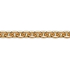 Billede af Kæde anker rund sølv forgyldt t 0,50/br 1,8mm 100cm