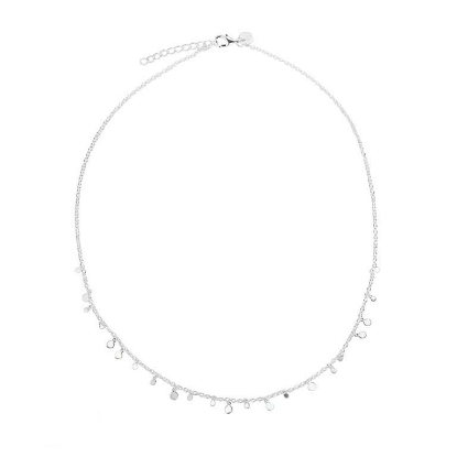 Billede af *Aqua Dulce Elegant halskæde sølv (42 + 3 cm)