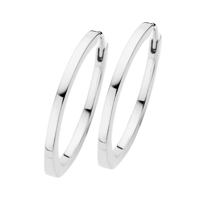 Billede af Spirit Icons Passion stor ørecreol sølv