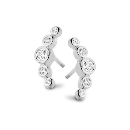 Billede af Spirit Icons ørestik Temptation sølv cz