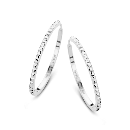 Billede af Spirit Icons "Peak" creol (L) sølv