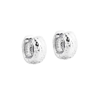 Billede af *Aqua Dulce Love Me Small Hoops øreringe sølv