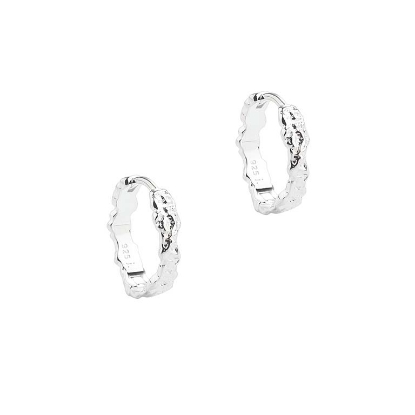 Billede af Aqua Dulce New Mila øreringe sølv (15 mm)