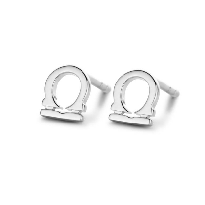 Billede af Spirit Icons ørestik `Vægten` stjernetegn sølv