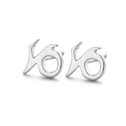 Billede af Spirit Icons ørestik `Stenbukken` stjernetegn sølv