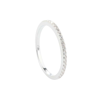 Billede af Aqua Dulce Darling Raya ring sølv m. cz (str. 50-62)