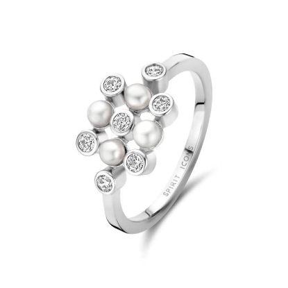 Billede af Spirit Icons Alison ring sølv m. fvp + cz (str. 54)