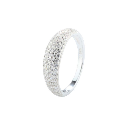 Billede af Aqua Dulce Darling Emma ring sølv (str. 50-62)