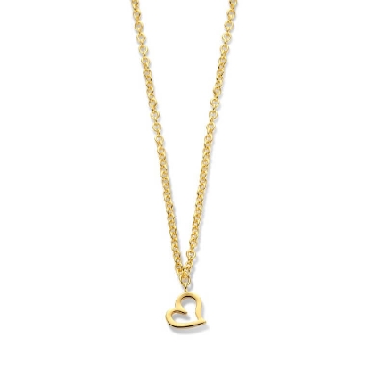 Billede af Spirit Icons Youth Petit halskæde forgyldt sølv (38-40 cm)