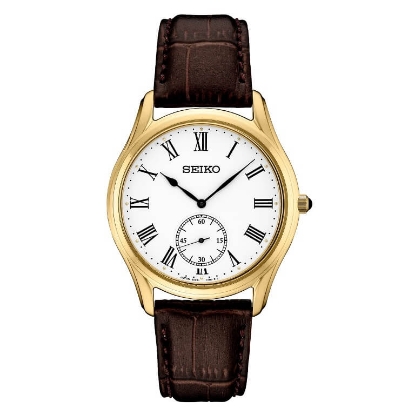 Billede af Seiko Essentials herreur stål gulddoublé 5 bar 39mm