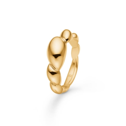 Billede af *Mads Z "Rugby" ring 14 kt. guld (str. 54)