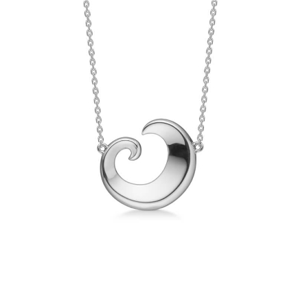 Billede af Mads Z "Ocean" halskæde sølv (42-45 cm)