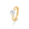 Billede af Mads Z "Cassiopeia" ring 8 kt. guld m. cz (str. 58)