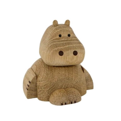 Billede af Nordahl Andersen træfigur Flodhest (8 cm)