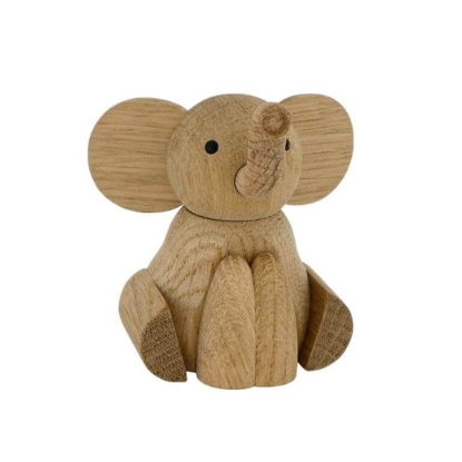 Billede af Nordahl Andersen træfigur Elefant (8 cm)