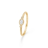 Billede af Mads Z "Antonia" ring 8 kt. guld m. cz (str. 56)