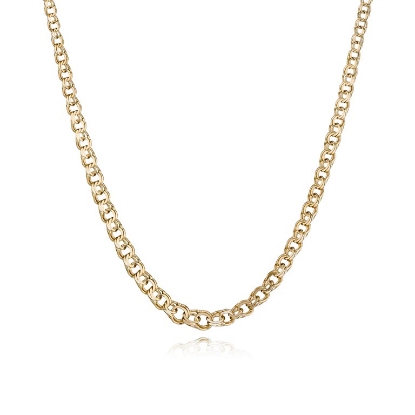 Billede af Kæde bismark 14kt bredde 5,40mm 45cm (Ligeløb)