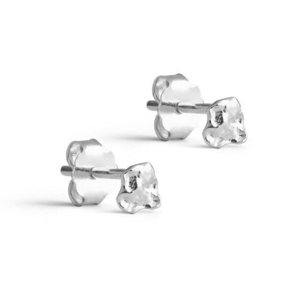 Billede af ENAMEL Copenhagen Rio Mini øreringe sølv