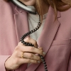 Billede af Maria Black 'MOM' ring forgyldt sølv (str. 60)