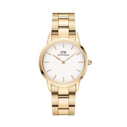 Billede af Daniel Wellington Iconic Link 32mm stål gulddoublé 3bar