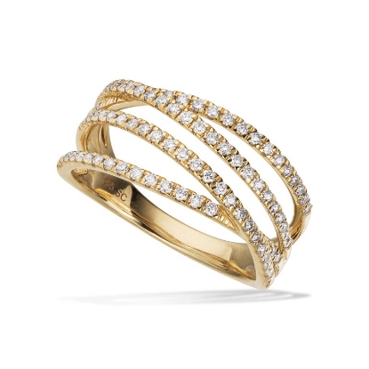 Billede af Ring 0,41 H-W/SI 14 kt