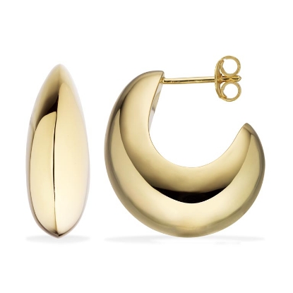 Billede af Øreringe sølv fg.