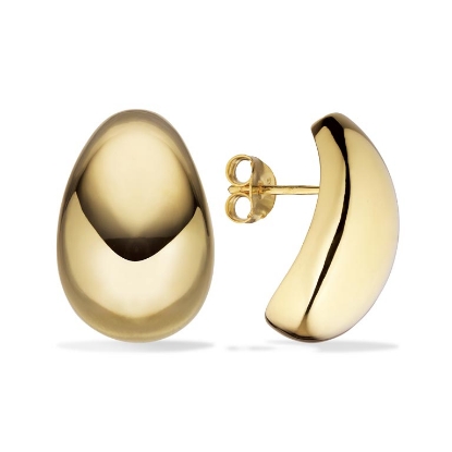 Billede af Øreringe sølv fg.