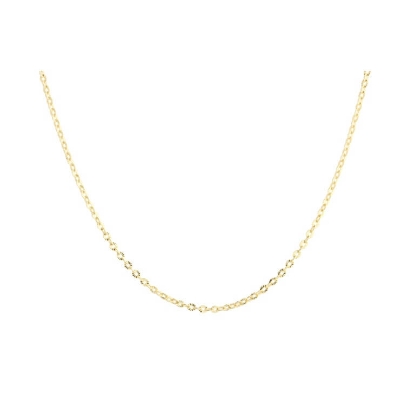 Billede af Aqua Dulce Fancy halskæde forgyldt sølv (42 + 3 cm)