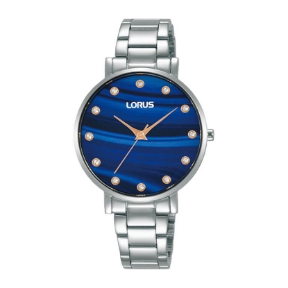 Billede af Lorus Women dameur stål blå skive 32mm 5bar