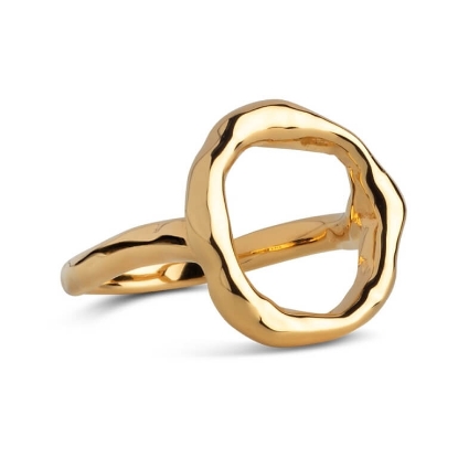 Billede af *ENAMEL Copenhagen Miriam ring forgyldt sølv (str. 52-59)