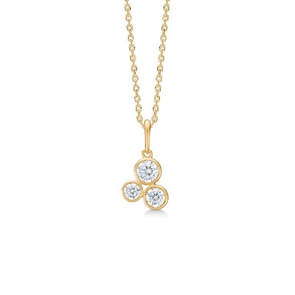 Billede af Mads Z "Lucy" vedhæng 8 kt. guld m. cz (ekskl. kæde)