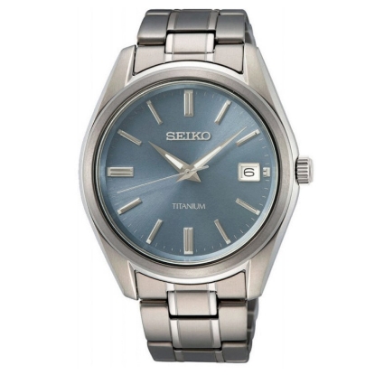 Billede af Seiko Titanium Essential, 40 mm, 100 meter, kvarts, safirglas