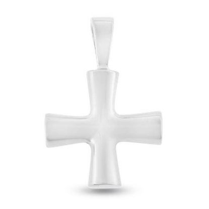 Billede af Vedhæng Kors, fast patz, 17*17 mm. 14 kt. hvg.