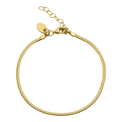 Billede af Aqua Dulce Mitzi armbånd forgyldt sølv (17 + 3 cm)