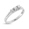 Billede af Ring rk. ring  3* brill. a 0,05 w/vs. 14 kt. hvg.