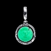 Billede af Pandora Stranger Things Selvlysende Upside Down charm sølv m. emalje