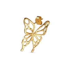 Billede af Jane Kønig Butterfly ørering forgyldt sølv (1 stk.) - Right