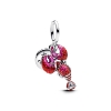 Billede af Pandora Hummer charm sølv m. emalje + cz