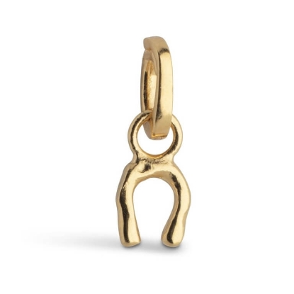 Billede af *ENAMEL Copenhagen Charm - Lucky Horseshoe forgyldt sølv
