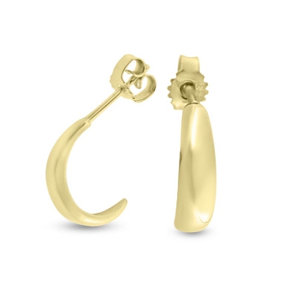 Billede af Ørestik, ½ creol, hj. 14,5 mm. 14 kt. 