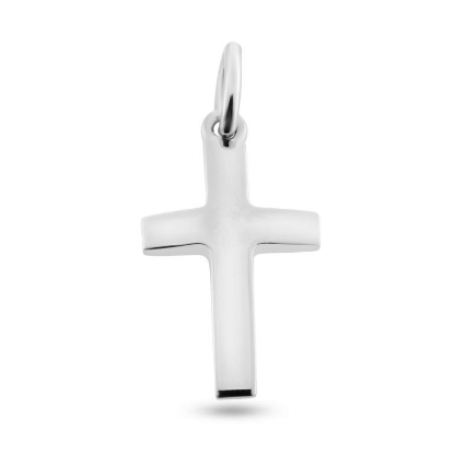 Billede af Vedhæng kors, 11*18 mm., massivt 14 kt. hvg.
