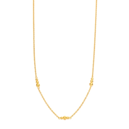 Billede af Spirit Icons Regitze halskæde forgyldt sølv (42-45 cm)