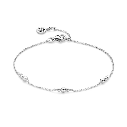 Billede af Spirit Icons Regitze armbånd sølv (17-19 cm)