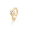 Billede af Studio Z "Wild Cliff" ring forgyldt sølv m. cz (str. 50)