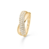 Billede af Mads Z "Celia" ring 8 kt. guld m. cz (str. 52)